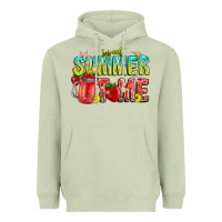 Matcha summer time Heavyweight Hoodie - CowhideDigitalArt