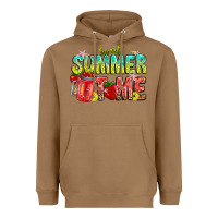 Toasted Coconut summer time Heavyweight Hoodie - CowhideDigitalArt