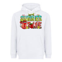 White summer time Heavyweight Hoodie - CowhideDigitalArt
