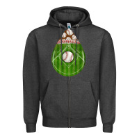 Charcoal Heather baseball and western roses teardrop Zipper Hoodie - BundleAndBundleShop