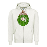 Oatmeal Heather baseball and western roses teardrop Zipper Hoodie - BundleAndBundleShop