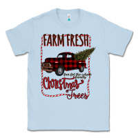 Dusty Blue Farm Fresh Christmas Classic Tee - Bettercallsaul