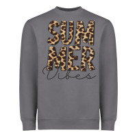 Storm summer vibes leopard Heavyweight Sweatshirt - CowCowDesign
