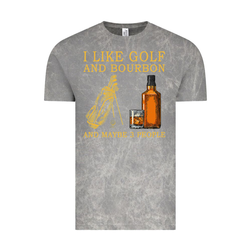 I Like Bourbon And Golf And Maybe 3 People Whiskey Vintage Tee by tuanDangUi | Teevron