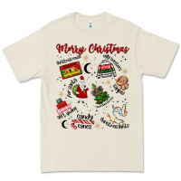 Bone Merry Christmas Premium Tee - MaliasSmallBusiness