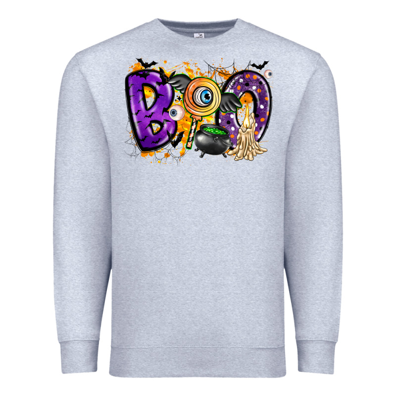 Boo Premium Sweatshirt by CowhideDigitalArt | Teevron