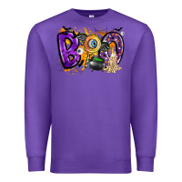 Purple boo Premium Sweatshirt - CowhideDigitalArt