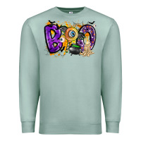 Seafoam boo Premium Sweatshirt - CowhideDigitalArt
