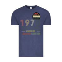 Vintage Denim Vintage 1970 Limited Edition 50 Years Of Being Awe Vintage Tee - Bettercallsaul