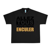 Black Allez Tous Vous Enculer Urban Heavy Tee - Bettercallsaul