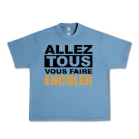 Pebble Blue Allez Tous Vous Enculer Urban Heavy Tee - Bettercallsaul