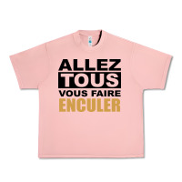 Salmon Allez Tous Vous Enculer Urban Heavy Tee - Bettercallsaul