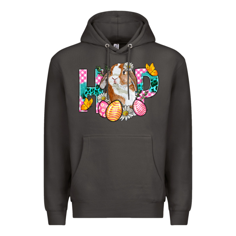 Hop Bunny Easter Premium Hoodie by BundleAndBundleShop | Teevron