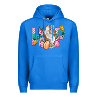 True Royal Hop Bunny Easter Premium Hoodie - BundleAndBundleShop