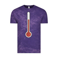 Cloud Purple thermometer halloween costume temperature gauge t Vintage Tee - tuanDangUi