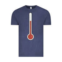Vintage Denim thermometer halloween costume temperature gauge t Vintage Tee - tuanDangUi