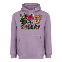 Lavender peace love summer Heavyweight Hoodie - CowhideDigitalArt