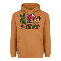 Meerkat peace love summer Heavyweight Hoodie - CowhideDigitalArt