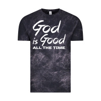 Cloud Black God Is Good All The Time Christian Worship Vintage Tee - tuanDangUi