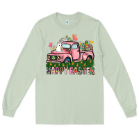 Matcha Happy Easter Day truck Long Sleeve Tee - HowdyJamesFarm