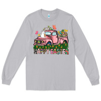 Moon Dust Happy Easter Day truck Long Sleeve Tee - HowdyJamesFarm