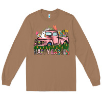 Toasted Coconut Happy Easter Day truck Long Sleeve Tee - HowdyJamesFarm