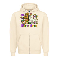 Sandshell my first mardi gras unicorn Zipper Hoodie - FaDigitalArtStudio