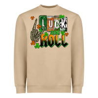 Mushroom St. Patrick's Luck and roll Heavyweight Sweatshirt - OliviaCreatesArt