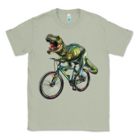 Matcha t rex dinosaur riding dinosaur Classic Tee - RanaPortraitStore