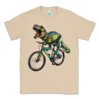 Mushroom t rex dinosaur riding dinosaur Classic Tee - RanaPortraitStore