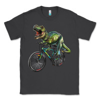 Smoke t rex dinosaur riding dinosaur Classic Tee - RanaPortraitStore