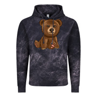 Cloud Black bear Vintage Hoodie - texasbilliewilder