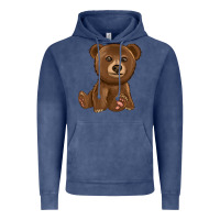 Vintage Denim bear Vintage Hoodie - texasbilliewilder