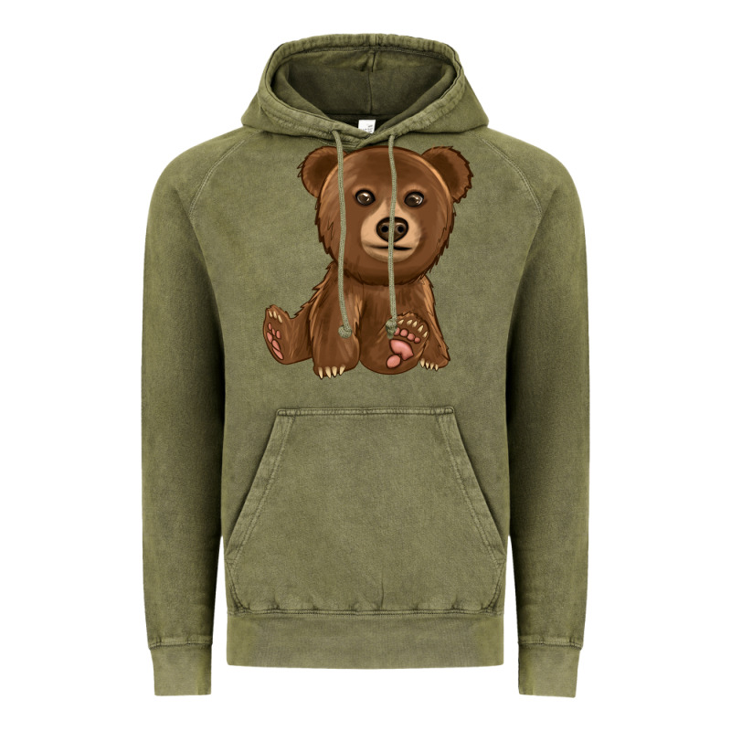 Bear Vintage Hoodie by texasbilliewilder | Teevron