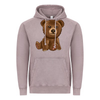 Vintage Zinc bear Vintage Hoodie - texasbilliewilder