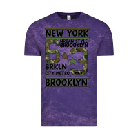 Cloud Purple Newyork Brooklyn Vintage Tee - Bettercallsaul