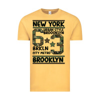 Vintage Mustard Newyork Brooklyn Vintage Tee - Bettercallsaul