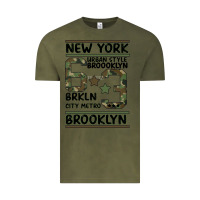 Vintage Olive Newyork Brooklyn Vintage Tee - Bettercallsaul