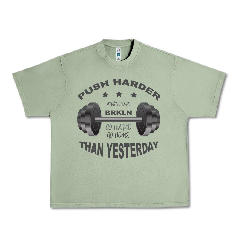 Push Harder Urban Heavy Tee by Bettercallsaul | Teevron
