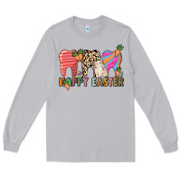 Moon Dust Happy Easter Dental Long Sleeve Tee - HowdyJamesFarm