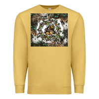 Antique Gold natures circle of life Premium Sweatshirt - CowhideDigitalArt