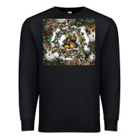 Black natures circle of life Premium Sweatshirt - CowhideDigitalArt