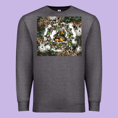 Natures Circle Of Life Premium Sweatshirt Designed By Cowhidedigitalart