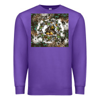 Purple natures circle of life Premium Sweatshirt - CowhideDigitalArt