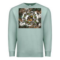 Seafoam natures circle of life Premium Sweatshirt - CowhideDigitalArt