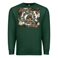 Sports Green natures circle of life Premium Sweatshirt - CowhideDigitalArt