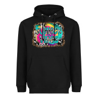 Black Summer Vibes Heavyweight Hoodie - CowhideDigitalArt