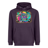 Plum Summer Vibes Heavyweight Hoodie - CowhideDigitalArt