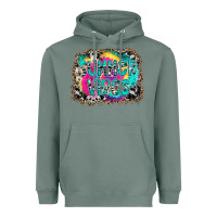 Sage Summer Vibes Heavyweight Hoodie - CowhideDigitalArt