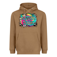 Toasted Coconut Summer Vibes Heavyweight Hoodie - CowhideDigitalArt